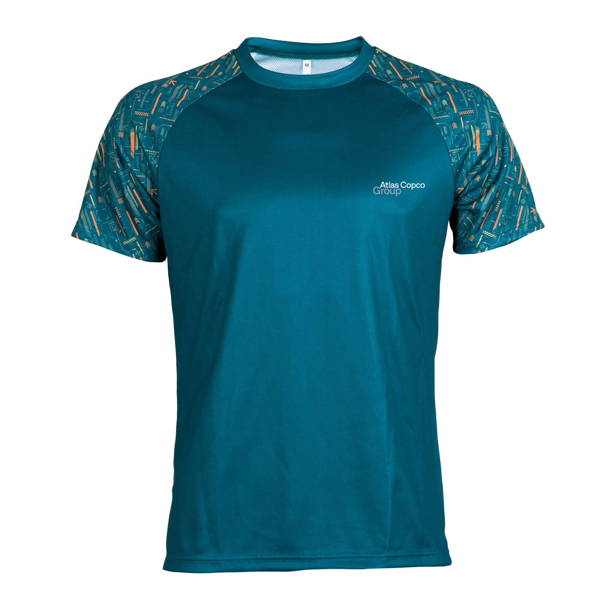 teal atlas copco group tshirt