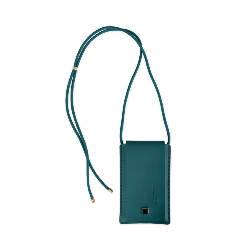teal pouch