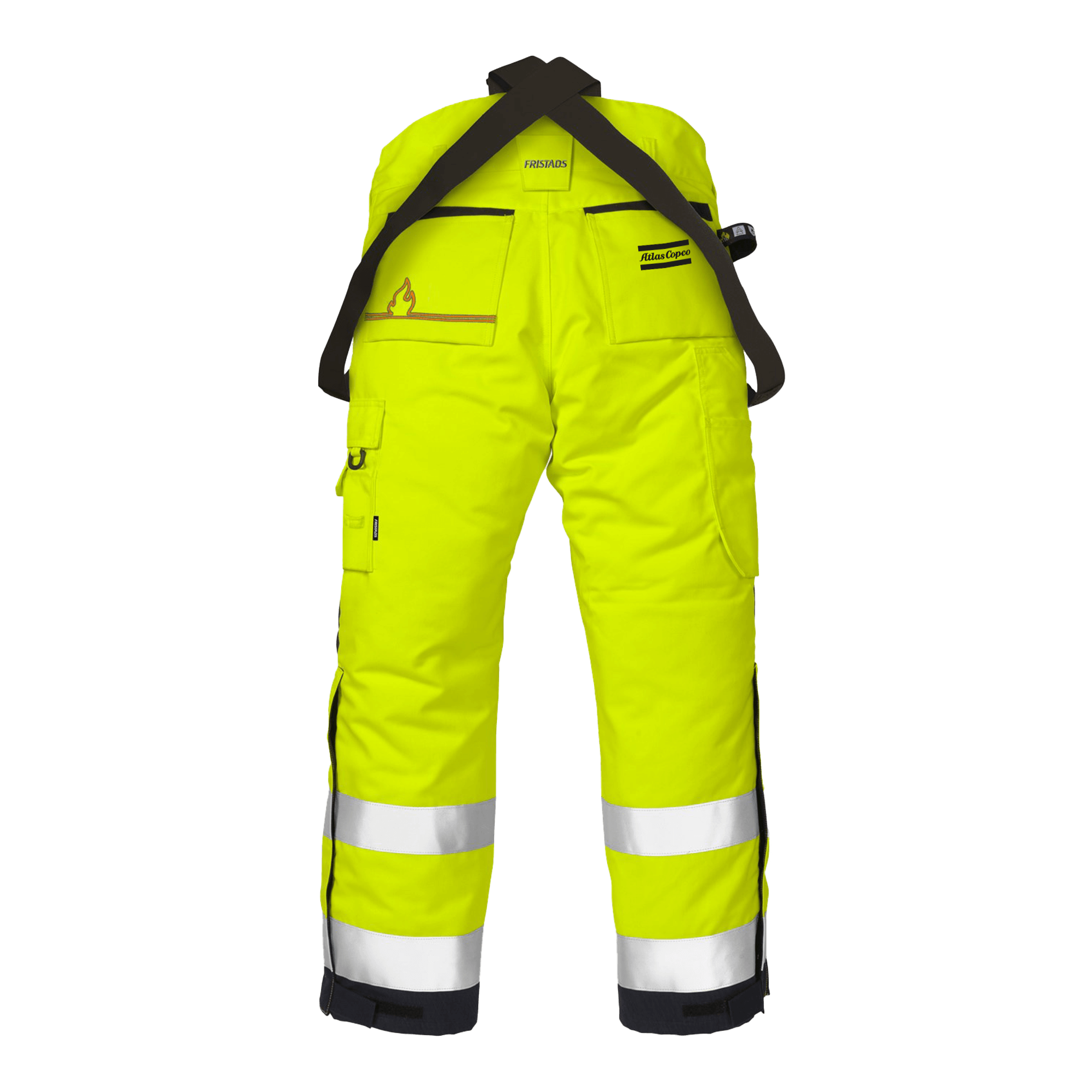 reflective and black work pants