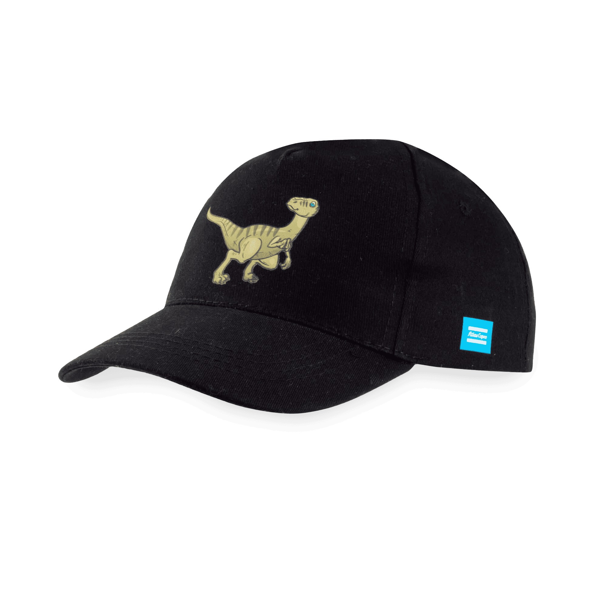 atlascopcosaurus cap in black