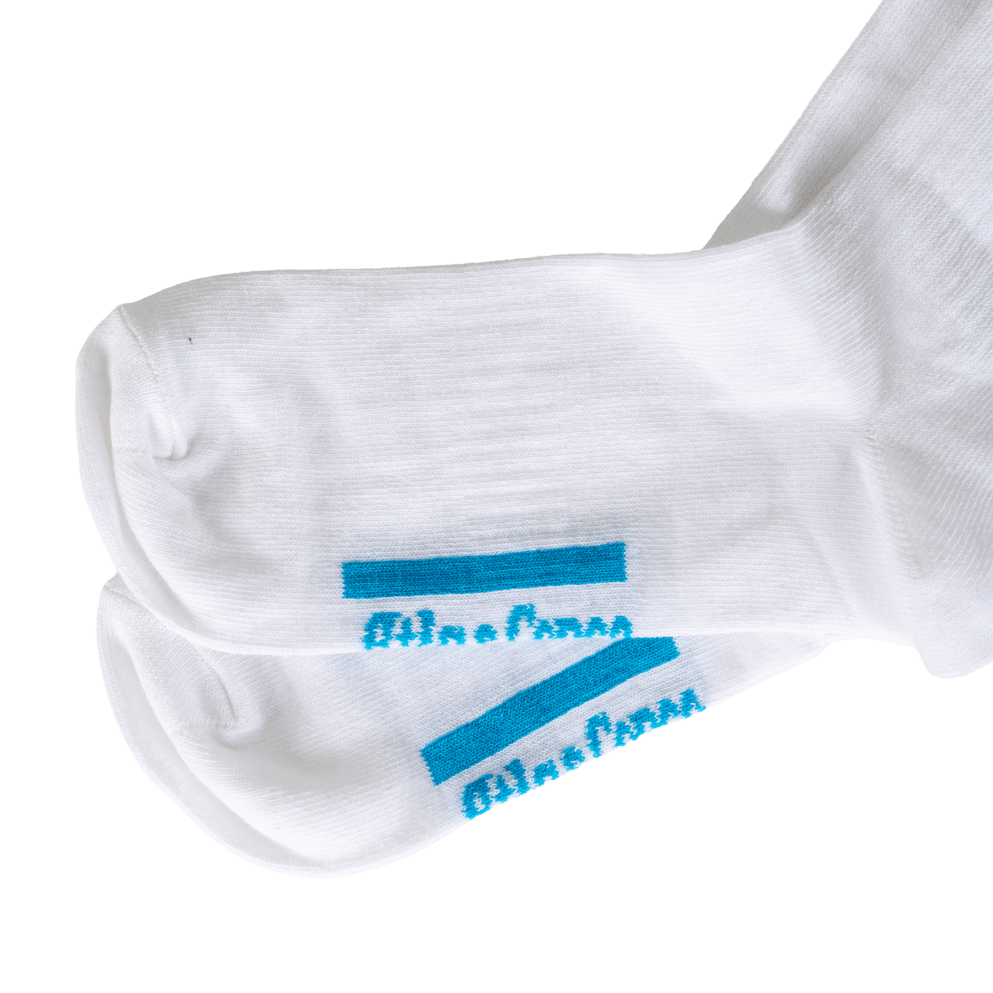 atlas copco logo in arch of the foot